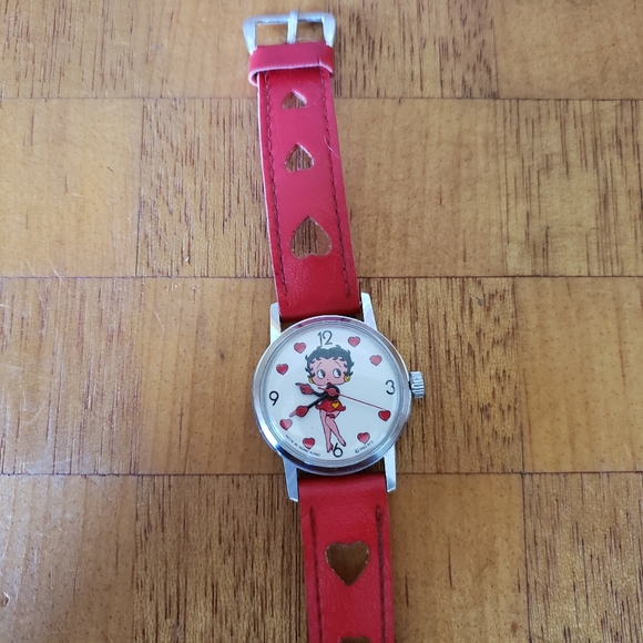 Vintage Accessories - Vintage 1980's juniors' Betty Boop wind-up watch